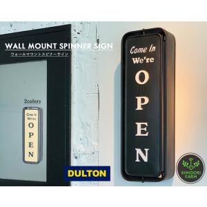 DULTON（ダルトン） サイン スタンド SPINNER SIGN STAND OPEN-CLOSED