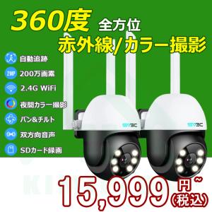 SV3C防犯カメラ 500万画素 wifi ワイヤレス 夜間カラー撮影可能 人体