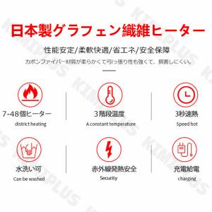 【強化版】 電熱インナー 日本製ヒーター 48...の詳細画像1