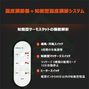 カーシートカバー フロント座席 3in1 送風...の詳細画像1