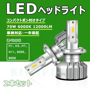 LED ヘッドライト 最強ルーメン 2個セット H1 H3 H7 H11