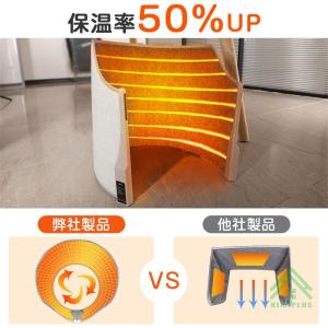 パネルヒーター 足元 フットヒーター 折りたた...の詳細画像5