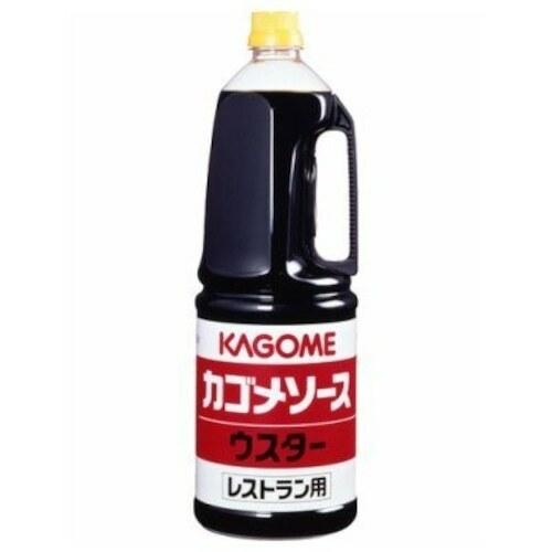 カゴメ　ウスターソース 1.8L　ソース　レストラン　業務用　食品　調味料　送料無料 12本