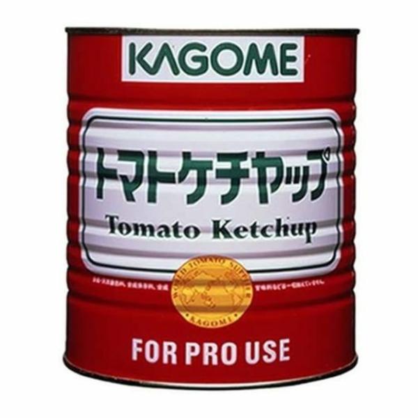 カゴメ　トマトケチャップ　青　1号缶　3330g　ケチャップ　業務用　食品　調味料　送料無料 12缶