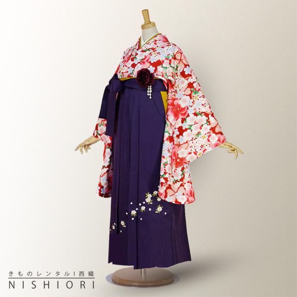二尺袖着物と袴フルセット レンタル Mサイズ Mサイズ