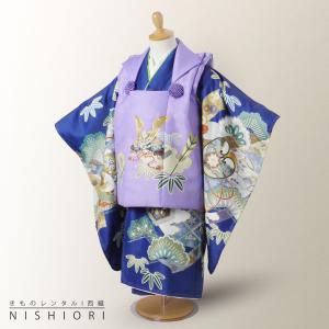 レンタル商品 陽気な天使 被布コート フルセット レンタル商品 3歳の七五三 男の子 アンサンブル 貸衣装 三歳 古典