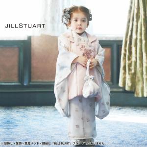 JILLSTUART ジルスチュアート レンタル 3歳の七五三 女の子 被布コート 着物 フルセット 貸衣装 三歳 くすみカラー ベージュ No269｜kimono-cafe