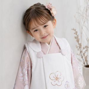 【レンタル】七五三 女の子 3歳 着物 被布 ...の詳細画像1