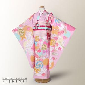 NISHIORI Mezzo Piano レンタル商品 7歳の七五三 女の子 四つ身 着物