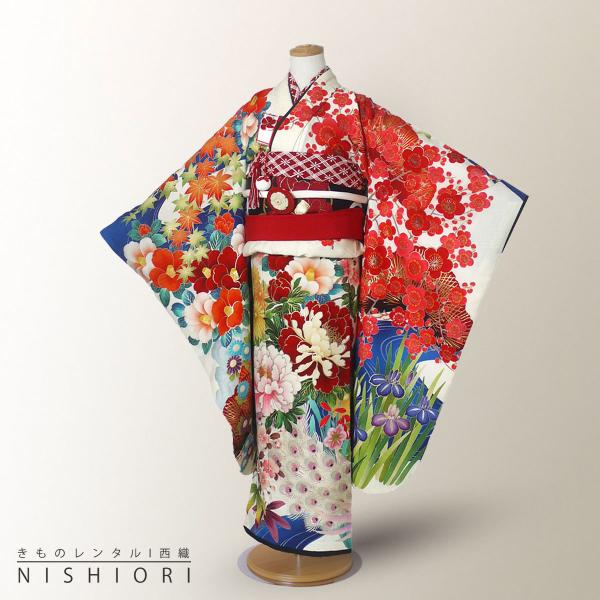 九重×中村里砂 古典 レンタル商品 7歳の七五三 女の子 四つ身 着物 帯 フルセット 貸衣装 七歳...