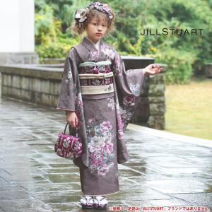 JILLSTUART ブランド 七五三 レンタル商品 四つ身 着物 フルセット くすみカラー グリーン 新品足袋プレゼント Nol.252