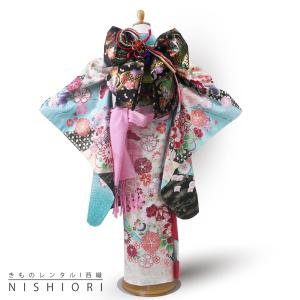 七五三 レンタル商品 四つ身 着物 フルセット...の詳細画像1