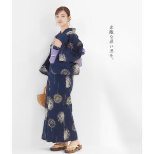 レディース 浴衣単品 綿100% 上品 選べる...の詳細画像2