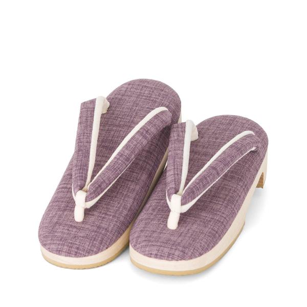 木台の草履　紫　低反発