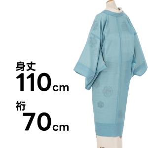 正絹　大人可愛い　夏　絽　着物　反物　着尺　小紋　付下げ小紋 B反訳あり 正絹 絽 小紋 着尺 生地 反物 夏 着物 羽織 塵除けコート用