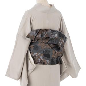 新品　兵児帯　Flower　Black