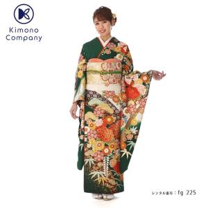 出品日限定価格！振袖 フルセット 長襦袢セット 桂由美 ネイビー 出品