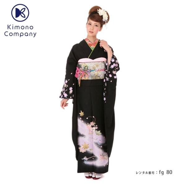 成人式 ショール 振袖レンタル 正絹 シンプル fg-80 フルセット一式 モダンレトロ 華やか 可...