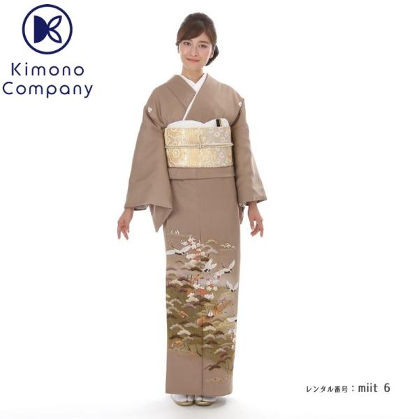 色留袖レンタル 小さいサイズ 普通サイズ 安い 格安 正絹 miit-6 祖母 結婚式 披露宴 パー...