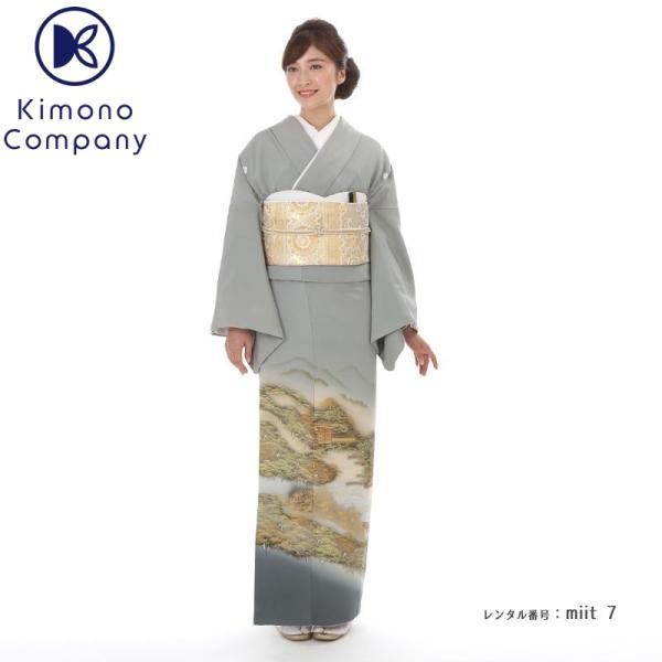 色留袖レンタル 安い 格安 正絹 miit-7 祖母 結婚式 披露宴 パーティー 式典 表彰式 お呼...