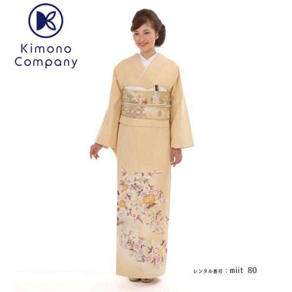 色留袖レンタル 小さいサイズ 普通サイズ 正絹 miit-80 結婚式 披露宴 パーティー 式典 表...