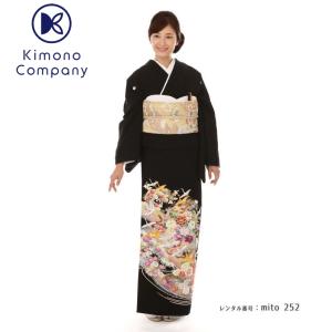 留袖レンタル 徳川の美 大きいサイズ mito-252 30代 40代 50代 高級 正絹 結婚式 人気｜kimono-company