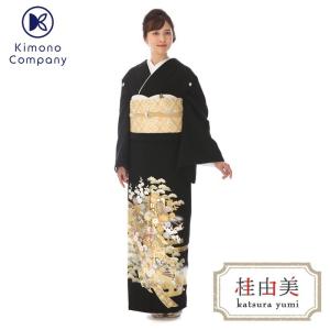 ☆☆ ☆ Kei ☆。.:＊・゜☆☆留袖　黒留袖　胡蝶蘭　正絹 Kei ☆。.:＊・゜留袖 黒留袖 胡蝶蘭 正絹 Kei ☆。.:＊・゜留袖 黒