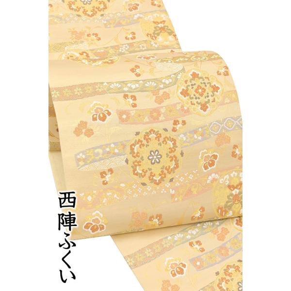 着物だいやす SALE592■袋帯■西陣織ふくい　鏡裏熨斗文　金色【送料無料】【新品】