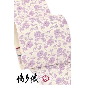 着物だいやす 788□八寸名古屋帯□本場筑前博多織 両もじり紗献上 独鈷