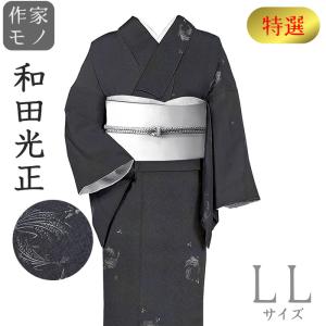 着物だいやす 294□江戸小紋□人間国宝中村勇二郎 国宝平等院雲中供養