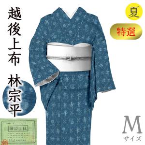 着物だいやす 456□大島紬□単衣 本場大島紬 色大島 幾何学文 濃藍色