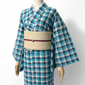 撫松庵 絵羽 カラー 白 セオアルファ 単衣 夏着物 浴衣 花 仕立て