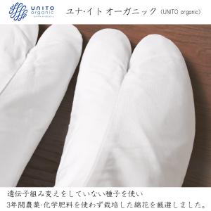オーガニックコットン 足袋 4枚こはぜ 白 2...の詳細画像2