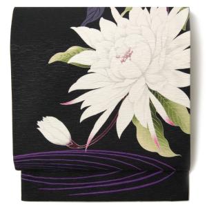 岡重 バッグ OKAJIMA 黒 ブラック 象 花唐草 京友禅 トートバッグ 上品