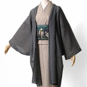 平和屋着物＊夏物　男性　黒紋付　羽織　絽　正絹　逸品　AABD4528jd 平和屋着物＊夏物 男性 黒紋付 羽織 絽 正絹 逸品 AABD4528jd - メルカリ