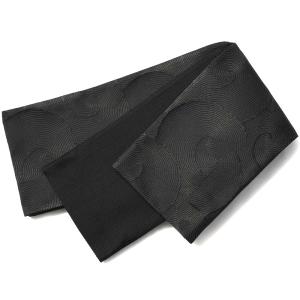 帯 夏 細帯 半巾帯 浴衣 夢工房 レディース 麻 シャガード縞（薄ピンク