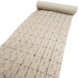 洗える着物 反物 単品 ポリエステル 38.9cm×12m 市田ひろみ好み グレー