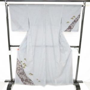 夏物 付下げ 付け下げ 訪問着 着物 中古 ポ...の詳細画像2