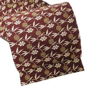 袋帯 中古 リサイクル 正絹 フォーマル 仕立て上がり 六通 鐘紡繊維  