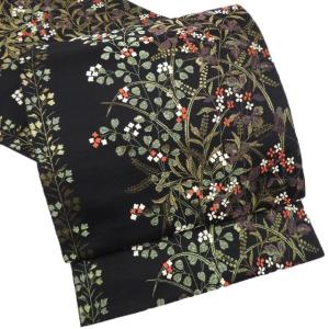 袋帯 中古 リサイクル 正絹 紬地 カジュアル 仕立て上がり 六通 夢倭織  