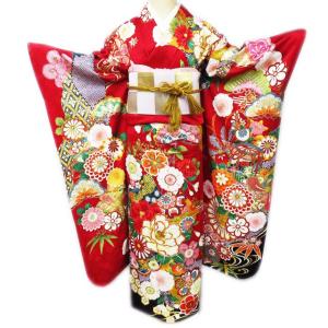 ☆きもの北條☆ 桐屋 翠山工房 徳永憲峯 振袖 正絹 辻が花 絞り 金通し