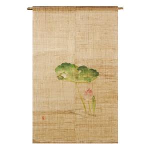 送料無料】タペストリー 鯉のぼり 本型染 麻100％ 20×110cm 本麻