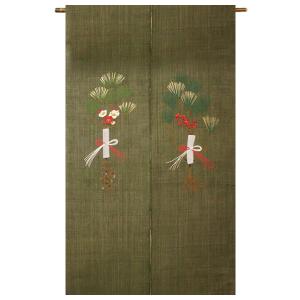 鳥獣戯画　のれん　万葉舎 楽天市場】万葉舎 鳥獣戯画のれん 宴 麻100％ 88×150cm】麻のれん