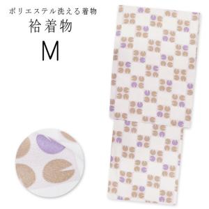 夏着物 4点 セット 洗える 夏きもの 絽 夏名古屋帯 帯締め 帯揚げ 小紋
