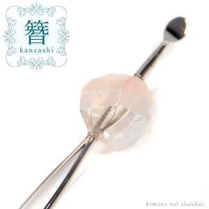 本べっ甲 髪留め クローバー バレッタ ヘア アクセサリー (のし等