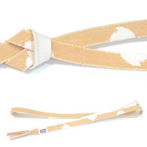 夏用 正絹 帯締め(夏物/オレンジベージュ モ...の詳細画像1