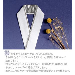 重ね衿 成人式 重ね襟 振袖 振袖用 成人用 ...の詳細画像4