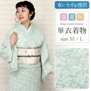 Kisste（キステ） 着物 洗える 単衣 セオアルファ 夏着物 裄丈66 裄丈