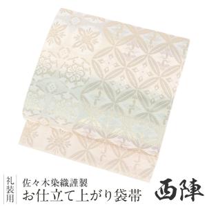 袋帯 訳あり 未仕立て 金 宝相華 唐花 京都西陣織 証紙 2291 志都香 絹