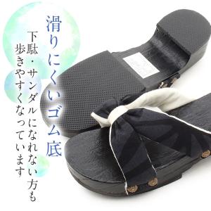 下駄 和風サンダル レディース 浴衣用 グリー...の詳細画像2